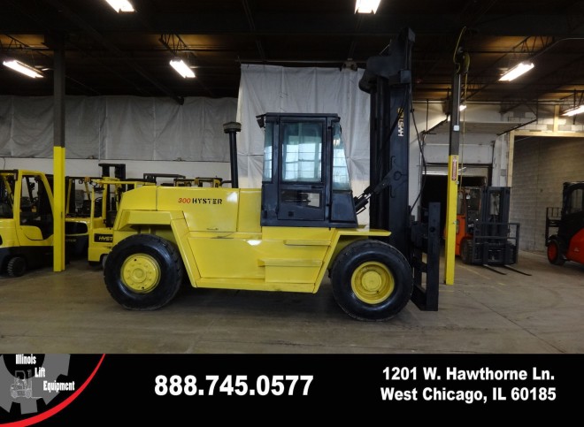 2001 Hyster H300XL Forklift on Sale in Ohio