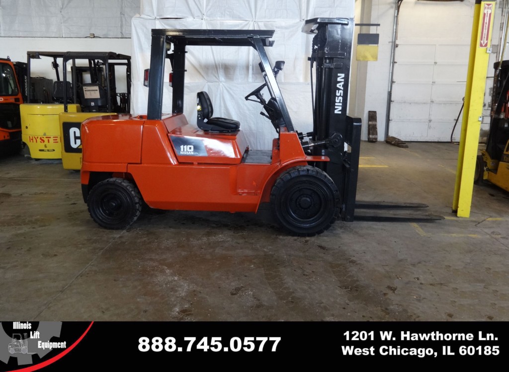 2008 Nissan JDP110 forklift on sale in Ohio