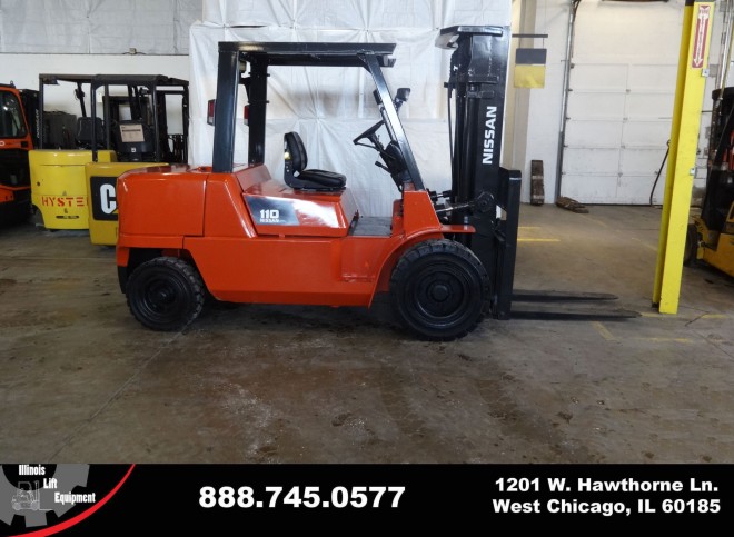 2008 Nissan JDP110 forklift on sale in Ohio