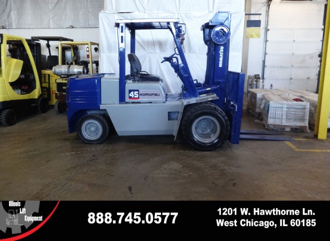 2000 Komatsu FD45T-5 Forklift on Sale in Ohio