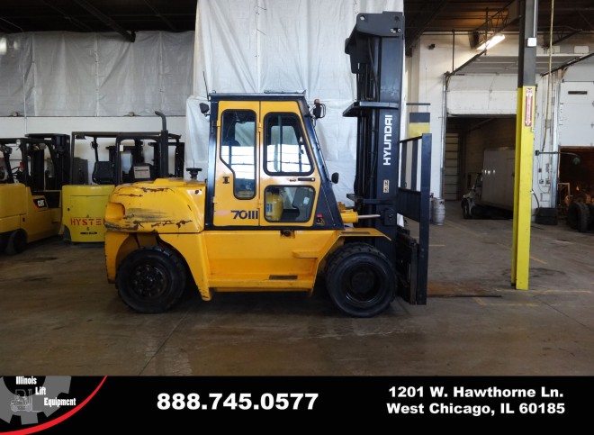 2005 Hyundai HDF70-III Forklift on Sale in Ohio