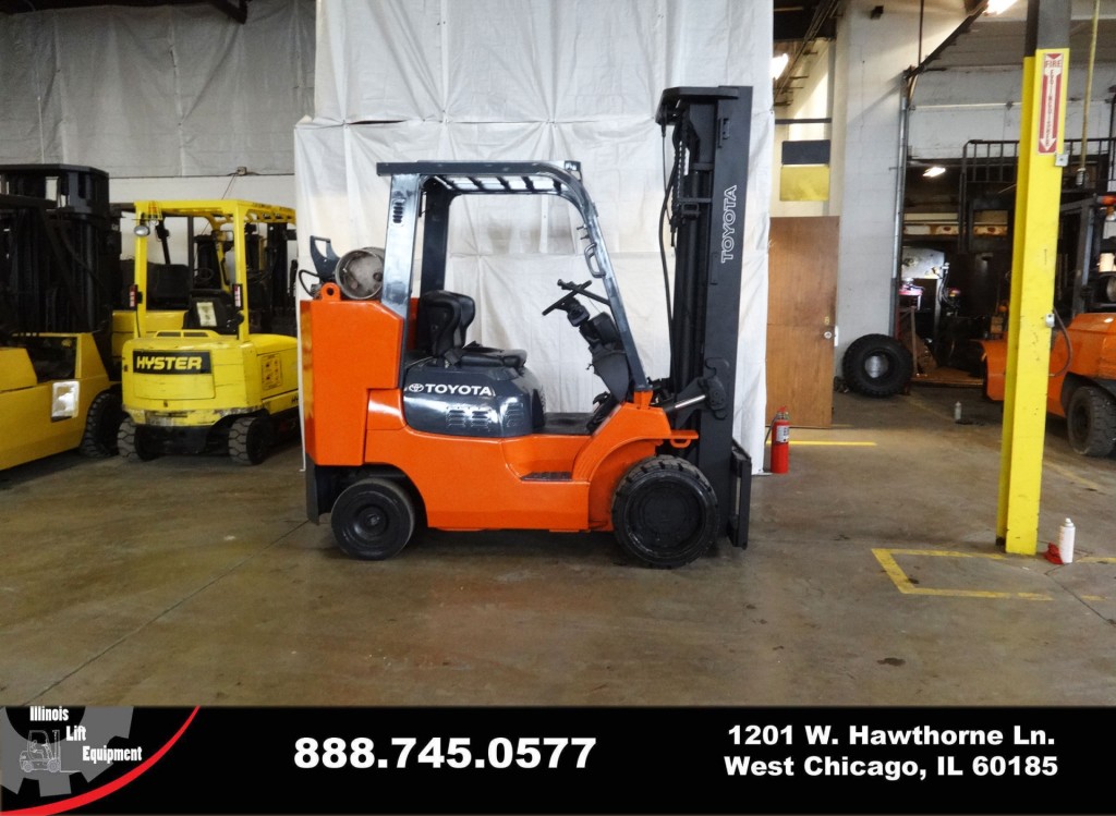  2005 Toyota 7FGCU45-BCS Forklift on Sale in Ohio