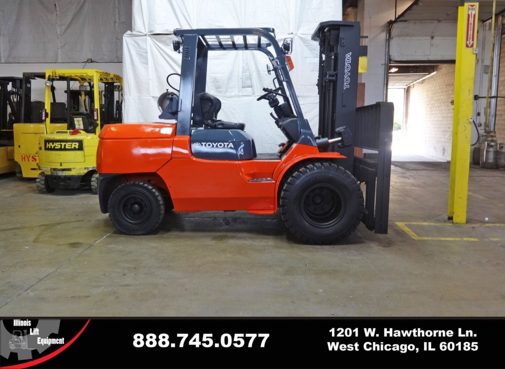 2002 Toyota 7FGAU50 Forklift On Sale in Ohio