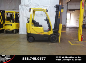 2009 Hyster S55FTS Forklift on Sale in Ohio