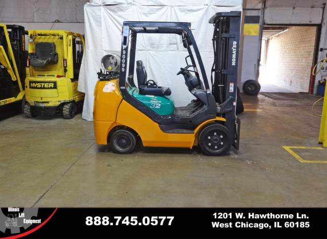 2010 Komatsu FG32SHT-16 Forklift on Sale in Ohio