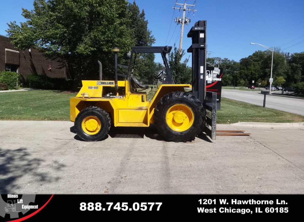 2000 Sellick SD80 Forklift on Sale in Ohio