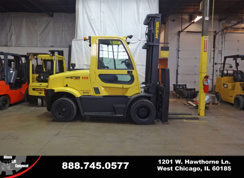  2008 Hyster H155FT Forklift on Sale in Ohio