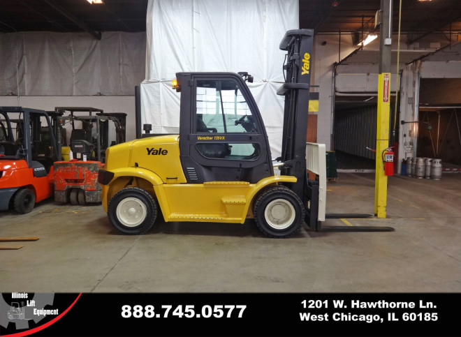 2008 Yale GDP135VX Forklift on Sale in Ohio