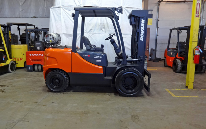 2008 Doosan G35-5 Forklift on Sale in Ohio