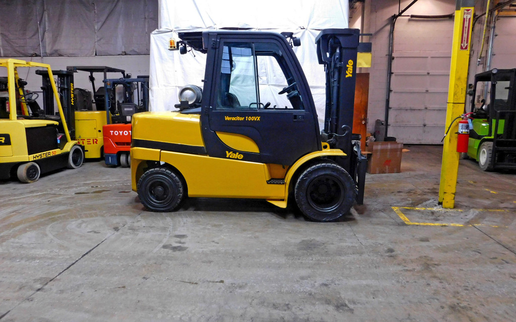  2009 Yale GLP100VX Forklift on Sale in Ohio