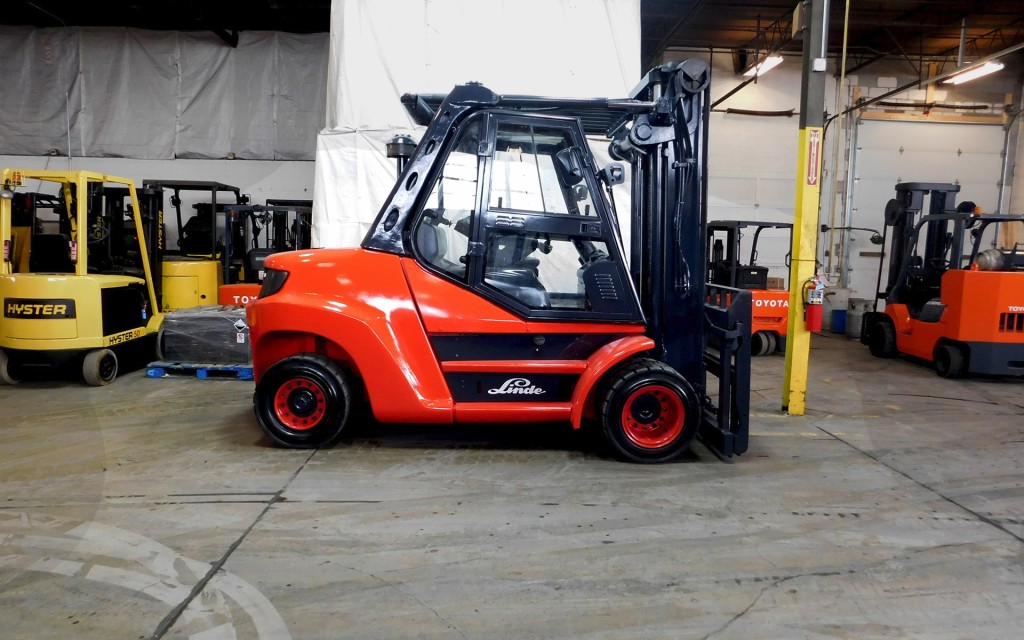 2010 Linde H80D Forklift on Sale in Ohio