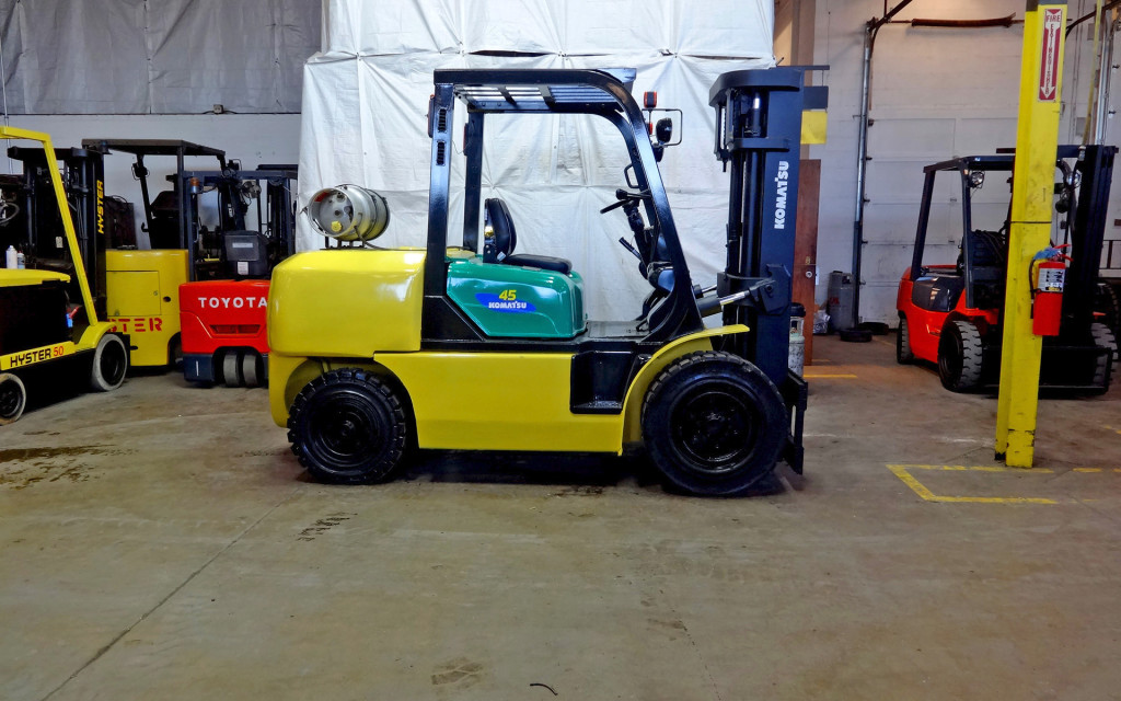  2005 Komatsu FG45T-8 Forklift on Sale in Ohio