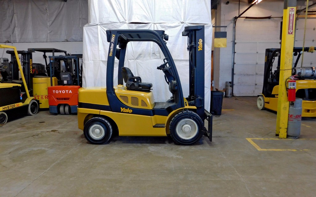  2007 Yale GDP070VX Forklift on Sale in Ohio