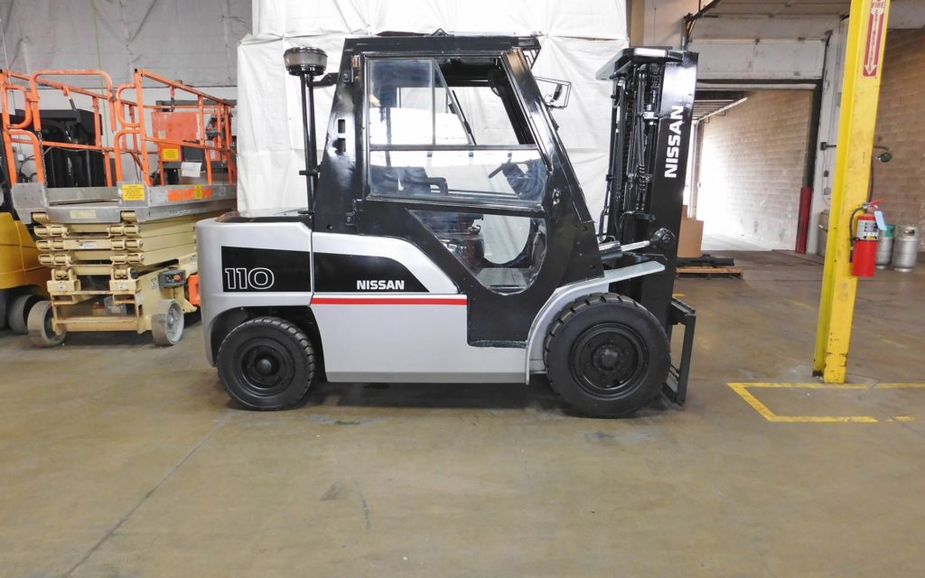  2011 Nissan PFD110Y Forklift On Sale In Ohio