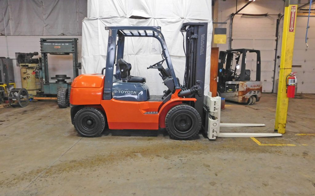  2012 Toyota 7FDU35 Forklift On Sale in Ohio