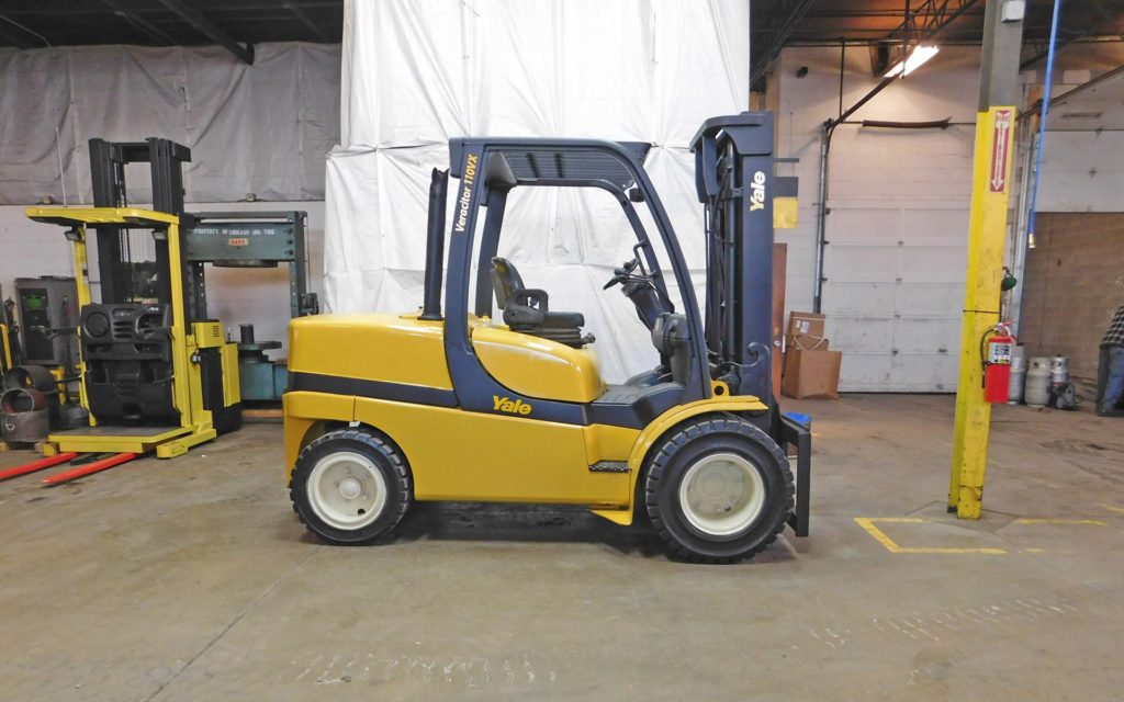  2013 Yale GDP110VX Forklift on Sale in Ohio